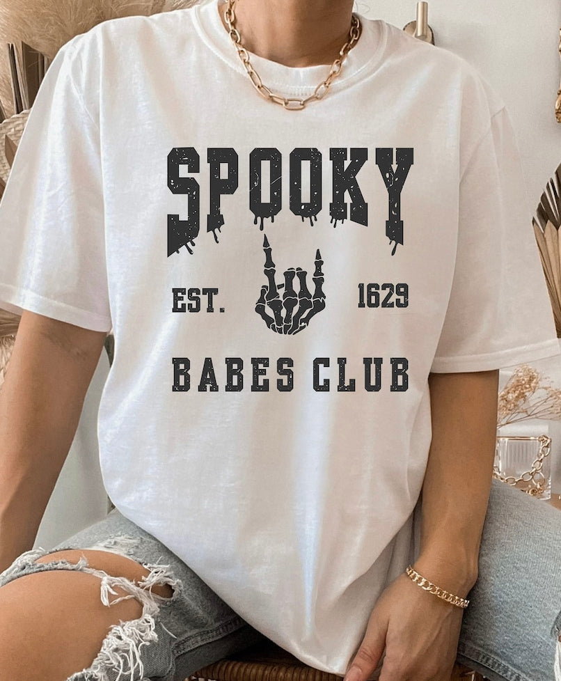 SPOOKY BABE CLUB TEE