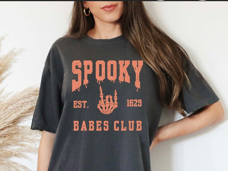 SPOOKY BABE CLUB TEE