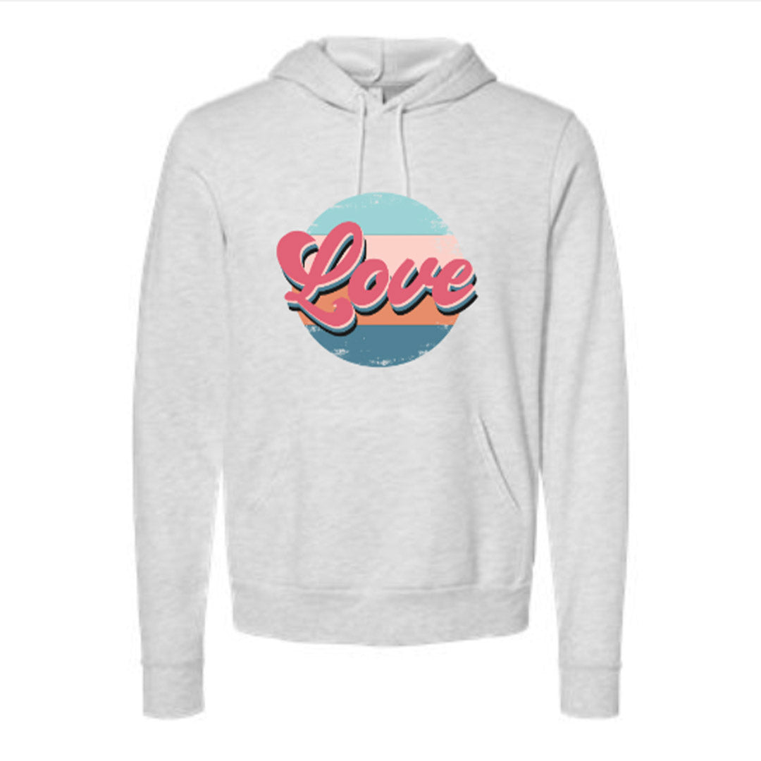 Retro Love Hoodie - Unisex