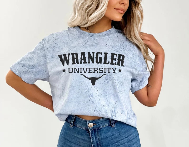 Wrangler University Tee