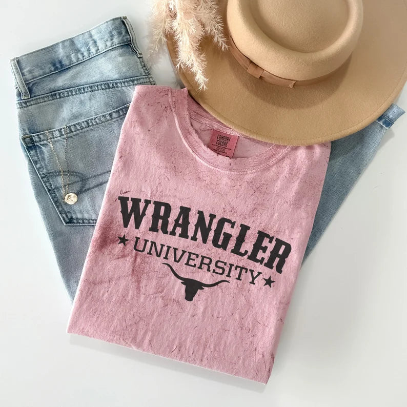 Wrangler University Tee