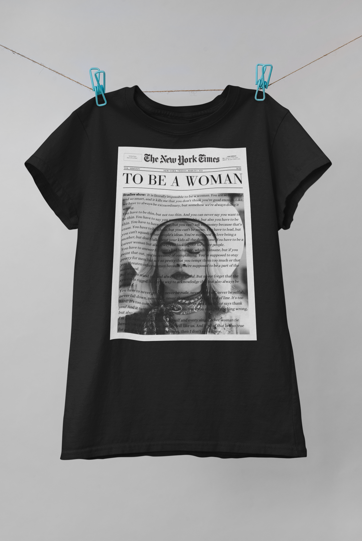 To Be A Woman- Barbie Tee