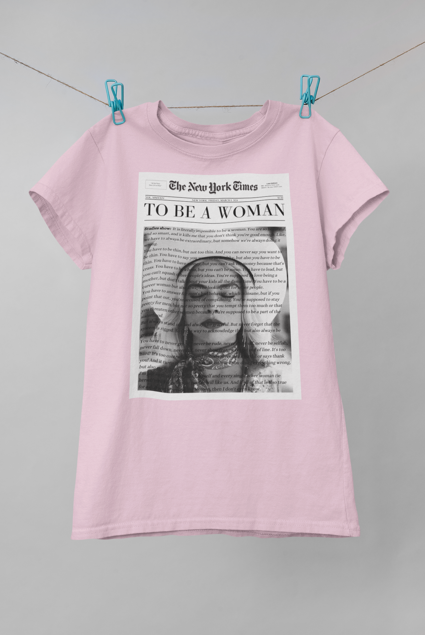 To Be A Woman- Barbie Tee