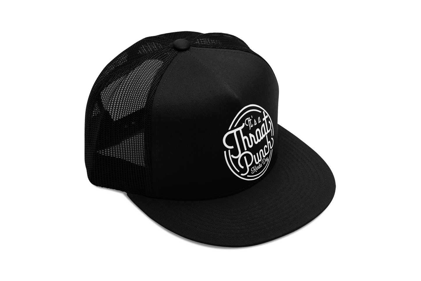 Throat Punch Kinda Day- Trucker Hat