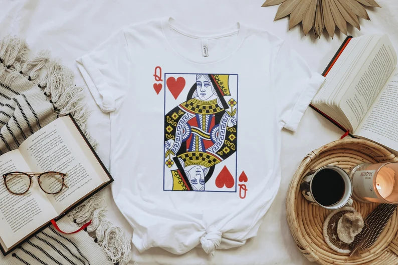 Queen of Hearts Tee