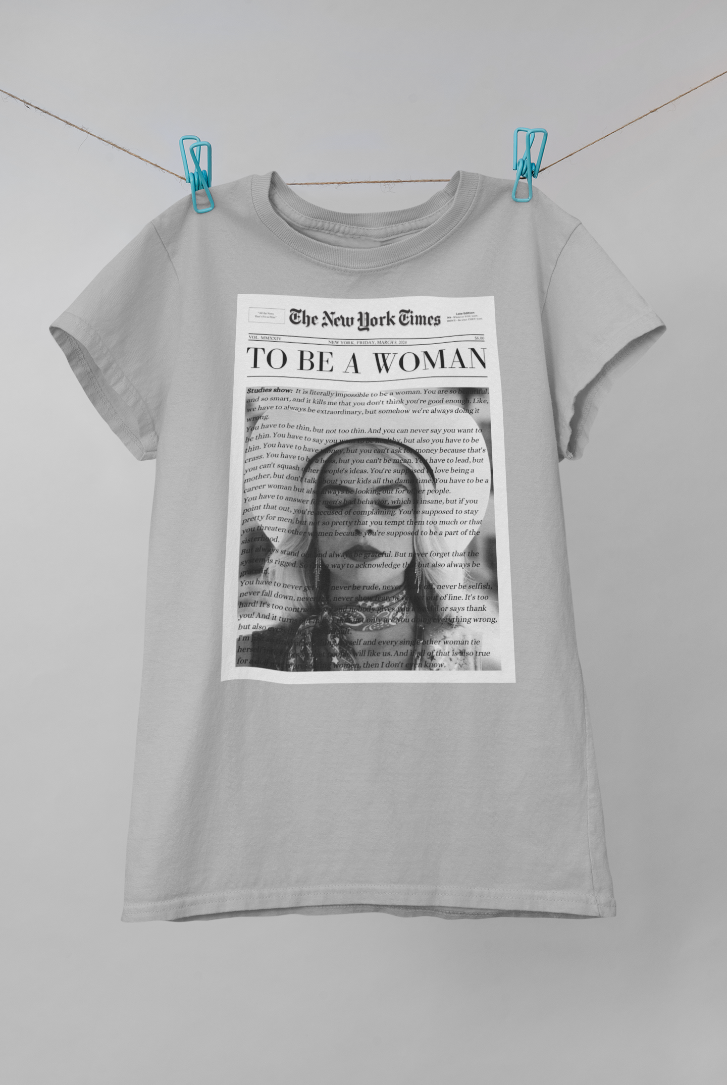To Be A Woman- Barbie Tee